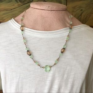 Crystal Bead Necklace